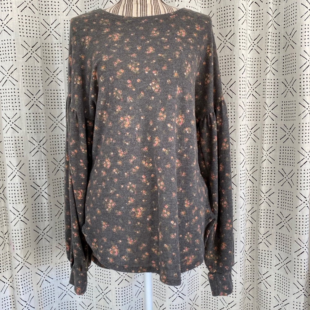 Soft Floral Top